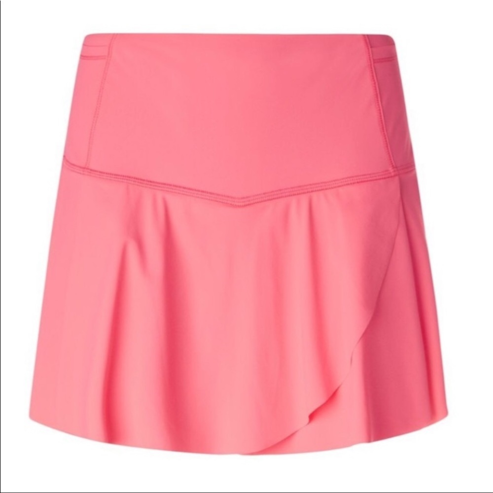 Lululemon 8 Hit Your Stride Skirt Pink Lemonade 12”